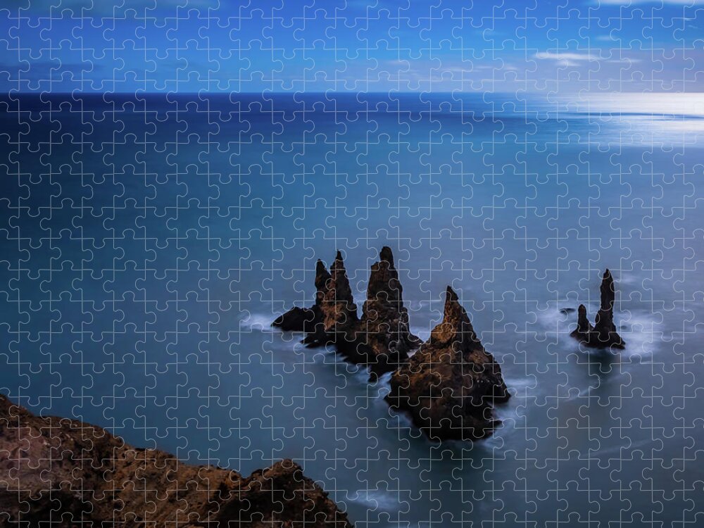 Tranquility Puzzle featuring the photograph Over The Spires II by Mabry Campbell