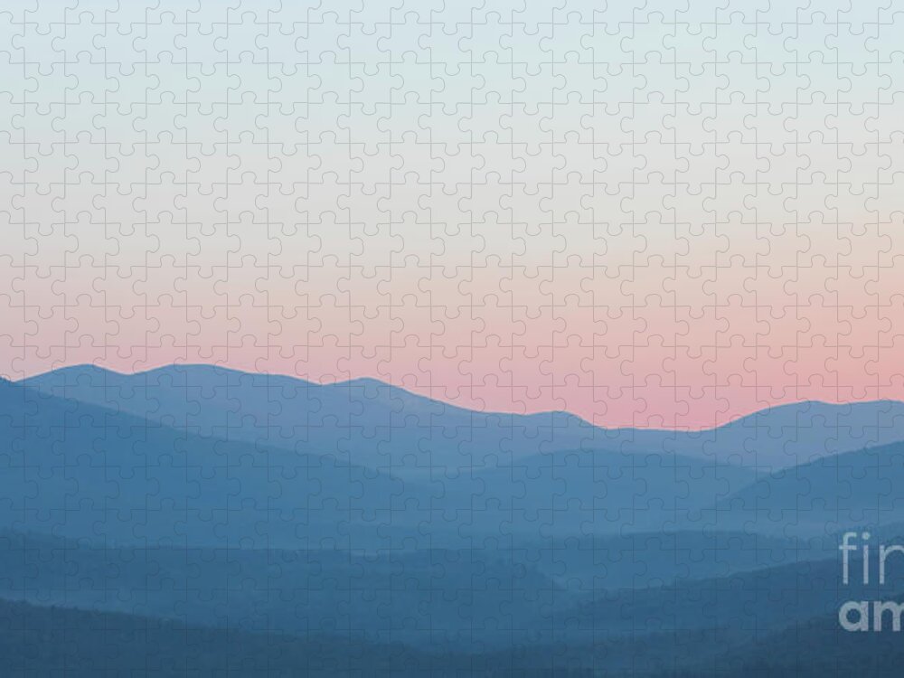Mountains Jigsaw Puzzle featuring the photograph Pastel Mountains by Diane Diederich