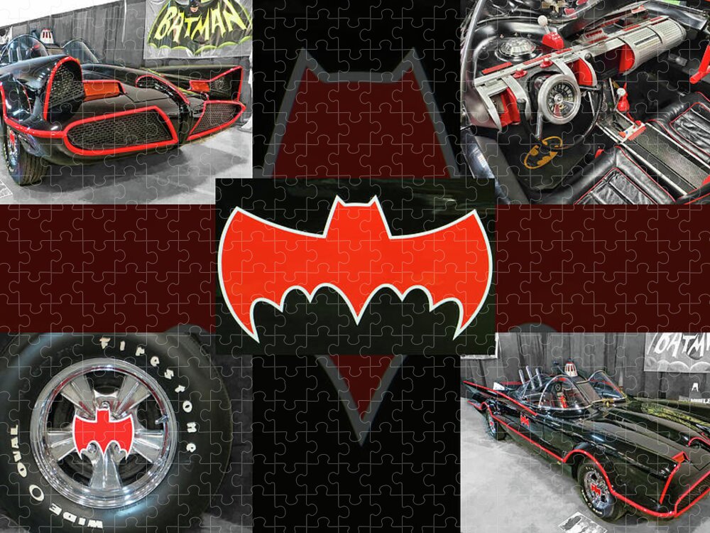 Batman Jigsaw Puzzle featuring the photograph Photo collection of '66 Batmobile by Daniel Adams