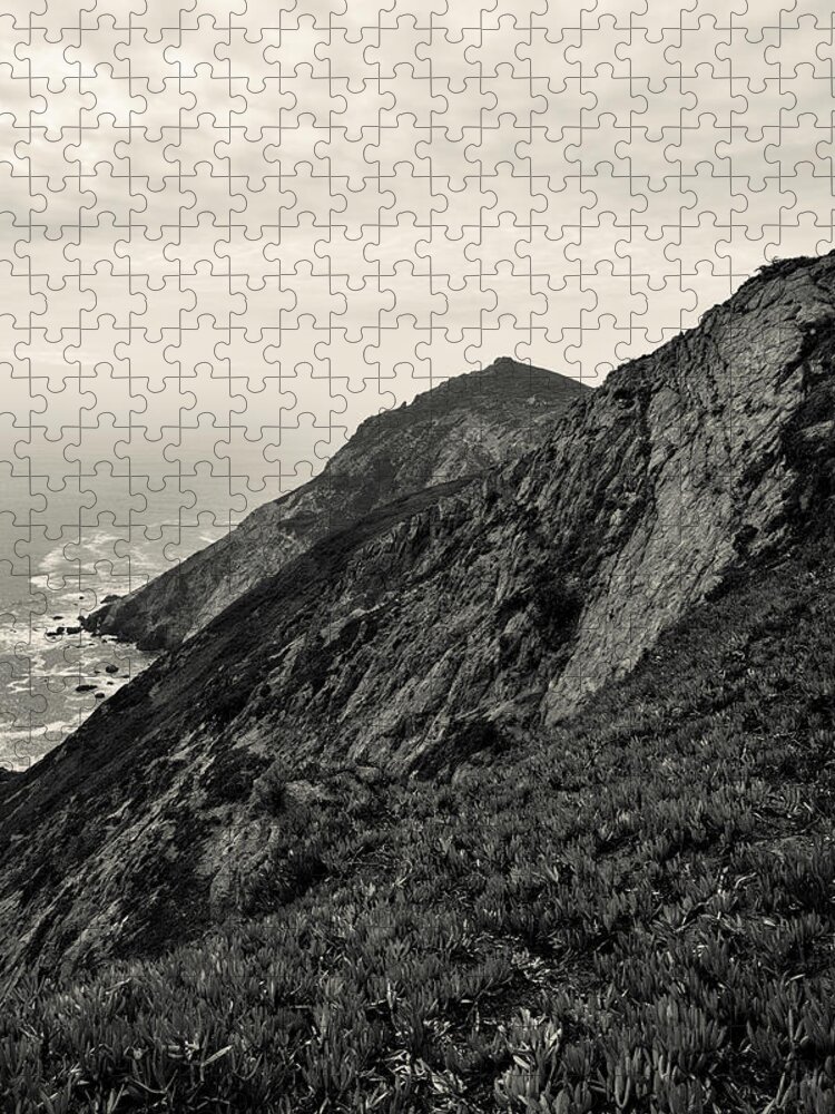 Marin Jigsaw Puzzle featuring the photograph Point Reyes II Toned by David Gordon