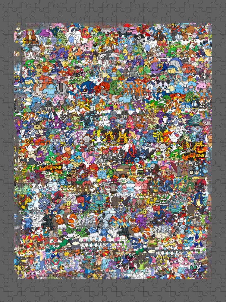 Pokemon Jigsaw Puzzle by Mark Ashkenazi | Fine Art America