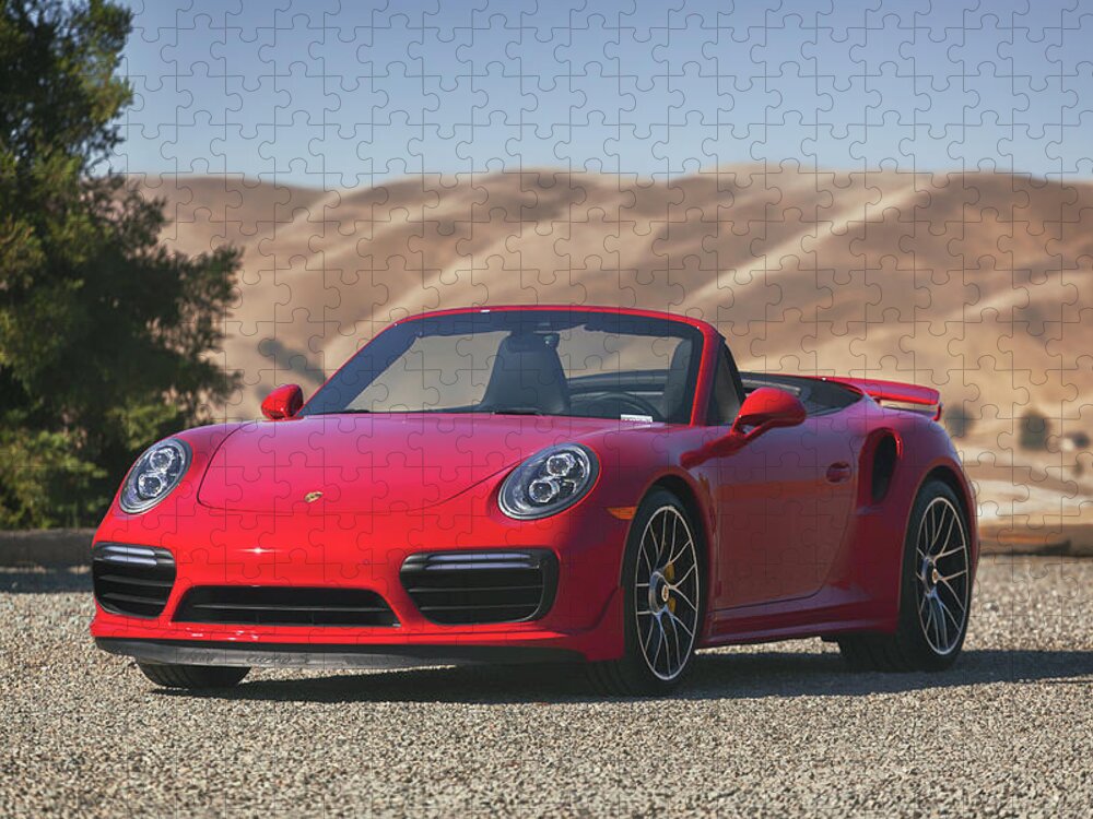 Cars Jigsaw Puzzle featuring the photograph #Porsche 911 #Turbo S Cab #Print by ItzKirb Photography