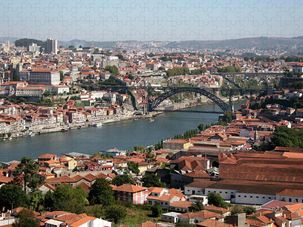 Built Structure Jigsaw Puzzle featuring the photograph Porto by Luisportugal