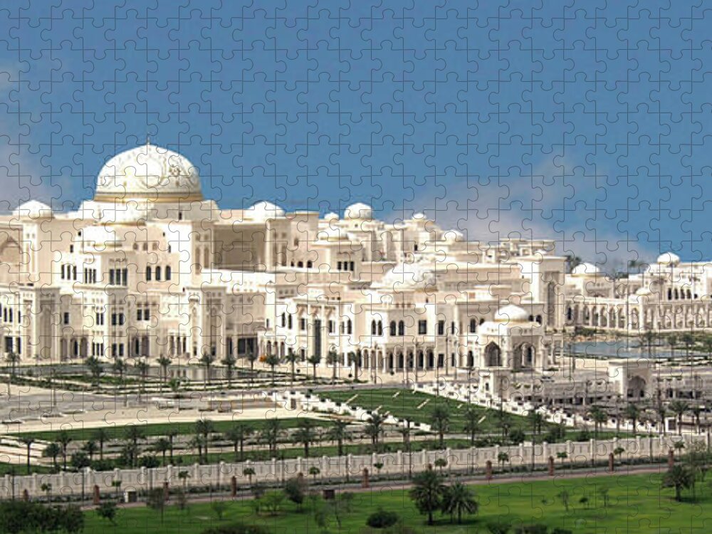 Presidential Palace Jigsaw Puzzle featuring the photograph Presidential Palace by Bearj B Photo Art