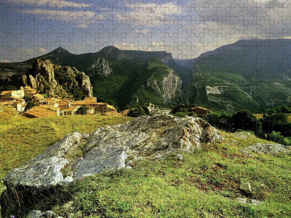 Scenics Jigsaw Puzzle featuring the photograph Provence by Kodachrome25