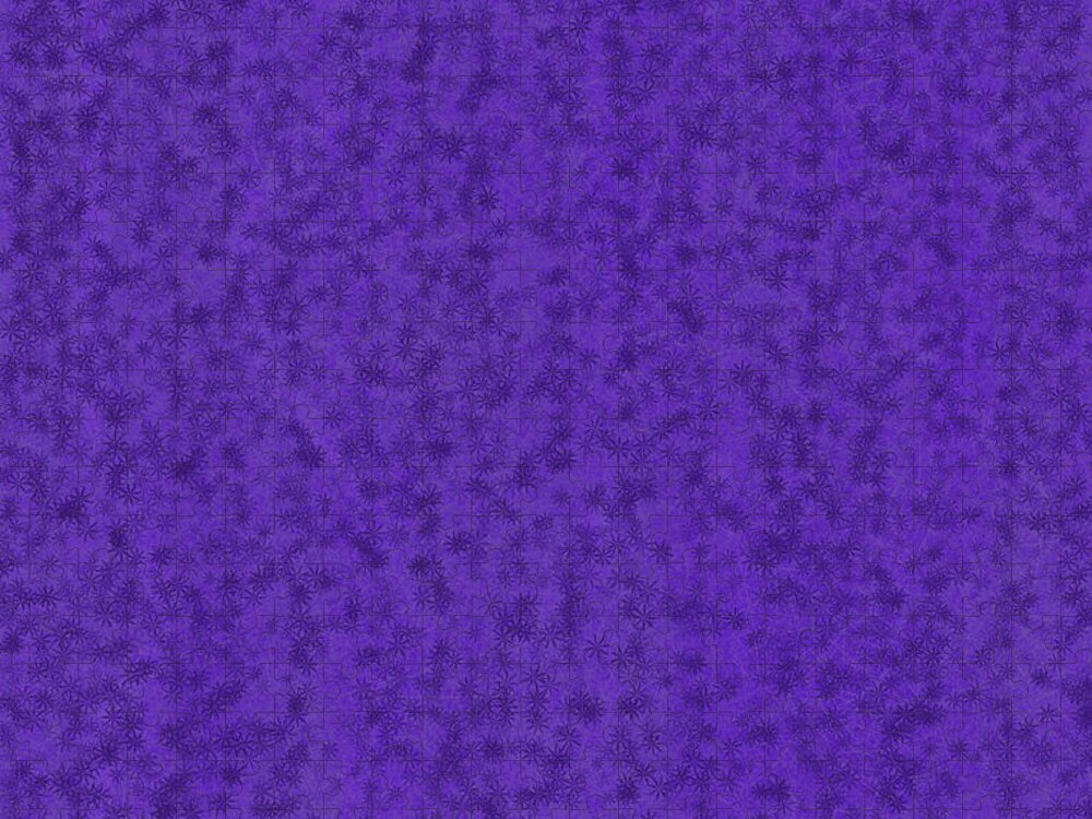 Purple Passion Jigsaw Puzzle featuring the digital art Purple Passion by Annette M Stevenson