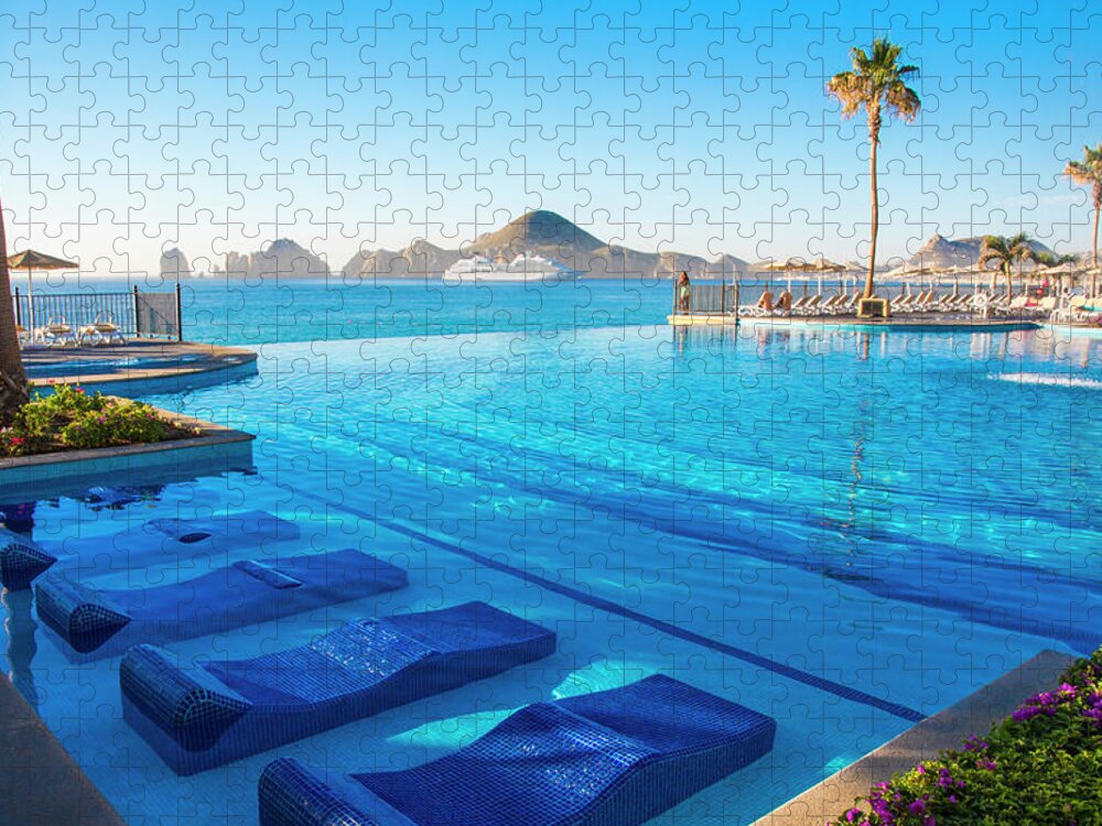 Cabo Jigsaw Puzzle featuring the photograph Resort Living by Bill Cubitt