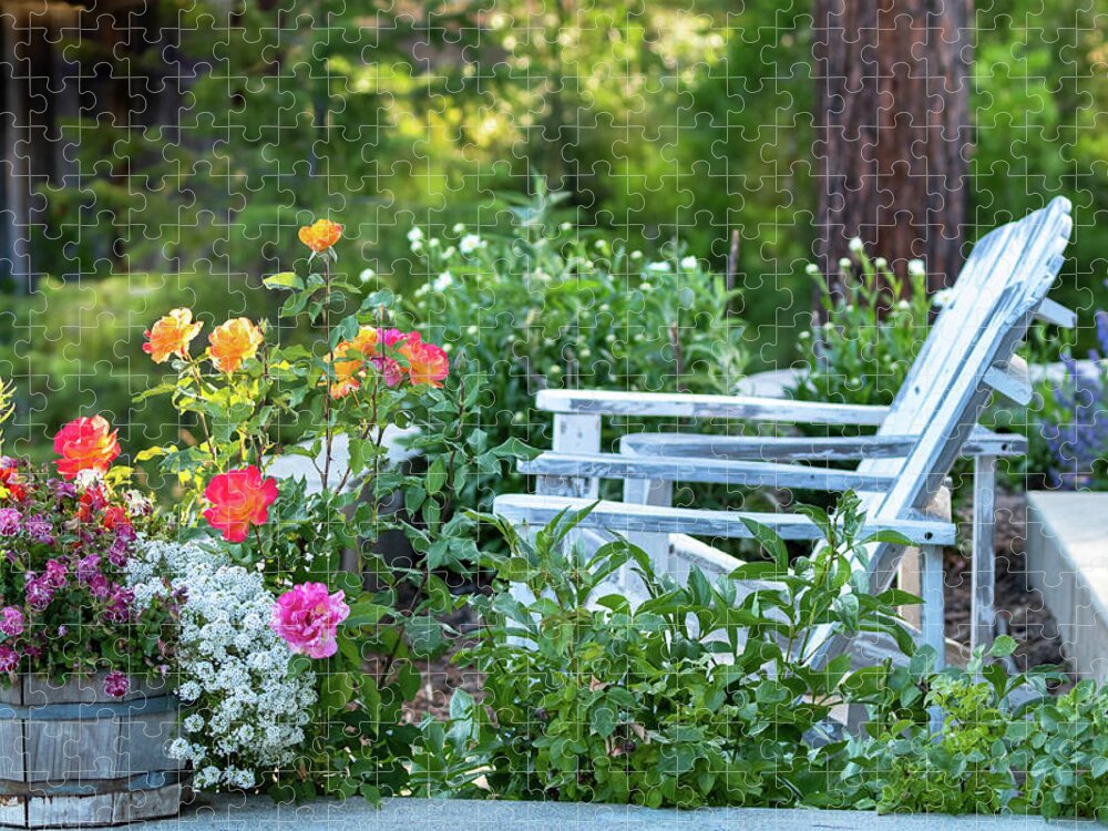 Garden Jigsaw Puzzle featuring the photograph Rest by Randy Robbins