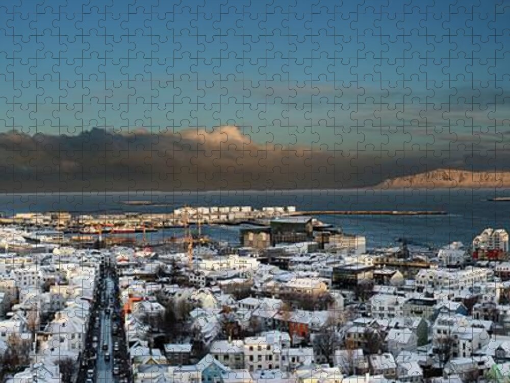Northern Jigsaw Puzzle featuring the photograph Reykjavik by Robert Grac