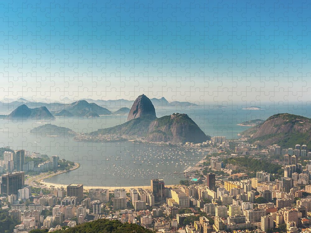 Clear Sky Jigsaw Puzzle featuring the photograph Rio De Janeiro by Andre Pinto