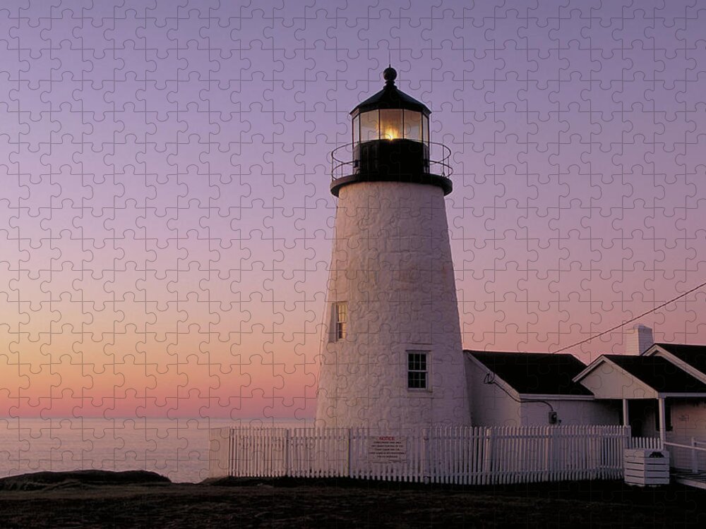 Scenics Jigsaw Puzzle featuring the photograph Rose Fingers Of Dawn by Wbritten