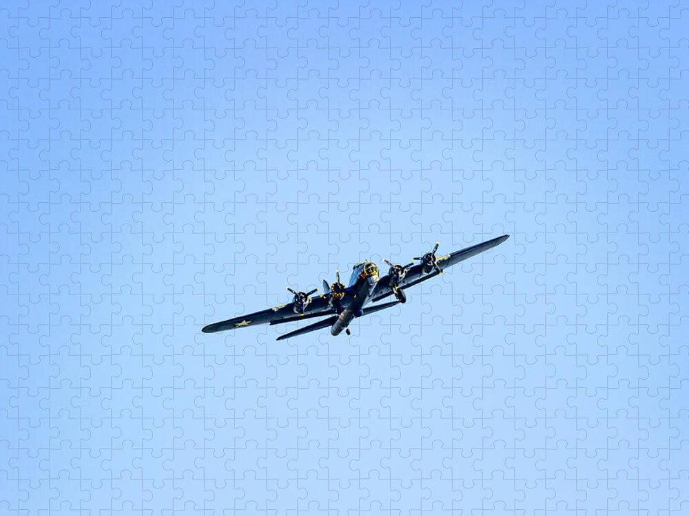 1945-built Boeing B-17g Jigsaw Puzzle featuring the photograph Sally B by Tanya C Smith