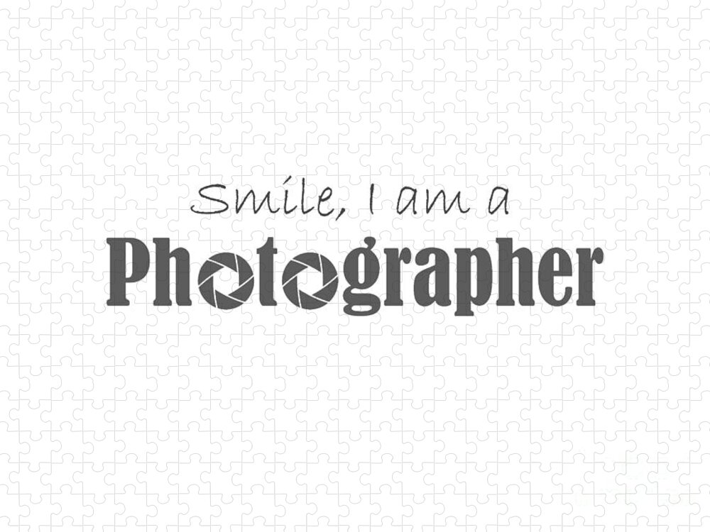 Smile Jigsaw Puzzle featuring the mixed media Smile at a Photographer by Ed Taylor