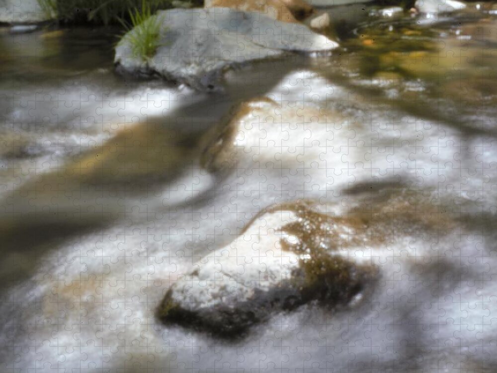 River Jigsaw Puzzle featuring the photograph Soft water by David S Reynolds