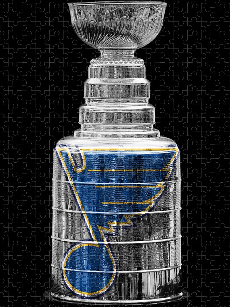 Stanley Cup Jigsaw Puzzle featuring the photograph Stanley Cup St Louis by Andrew Fare