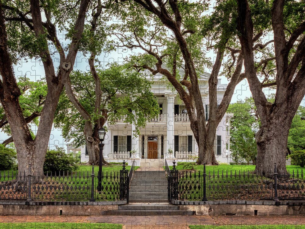 Stanton Hall Jigsaw Puzzle featuring the photograph Stanton Hall - Natchez, Mississippi by Susan Rissi Tregoning