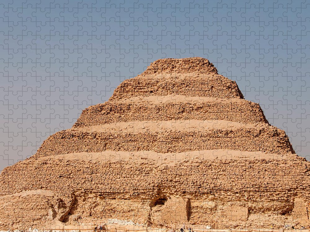 Step Pyramid Of Zoser Jigsaw Puzzle featuring the photograph Step Pyramid, Saqqara, Egypt by M Timothy O'keefe