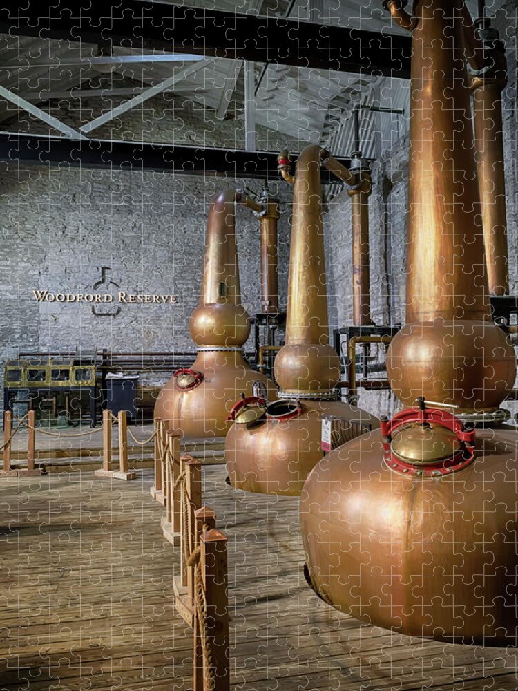 Woodford Reserve Jigsaw Puzzle featuring the photograph Stillroom at Woodford Reserve by Susan Rissi Tregoning