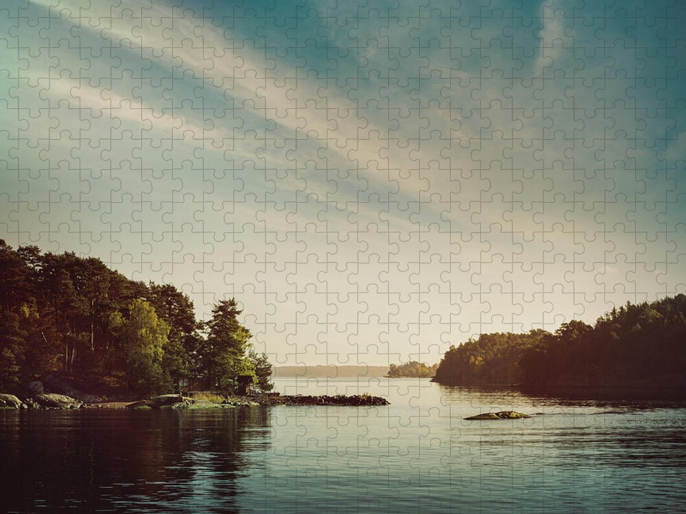 Scenics Jigsaw Puzzle featuring the photograph Stockholm Archipelago by Ppampicture