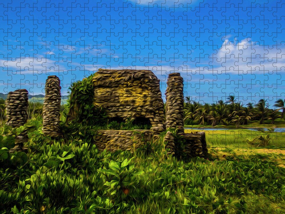 Oven Jigsaw Puzzle featuring the photograph Stone oven by Stuart Manning