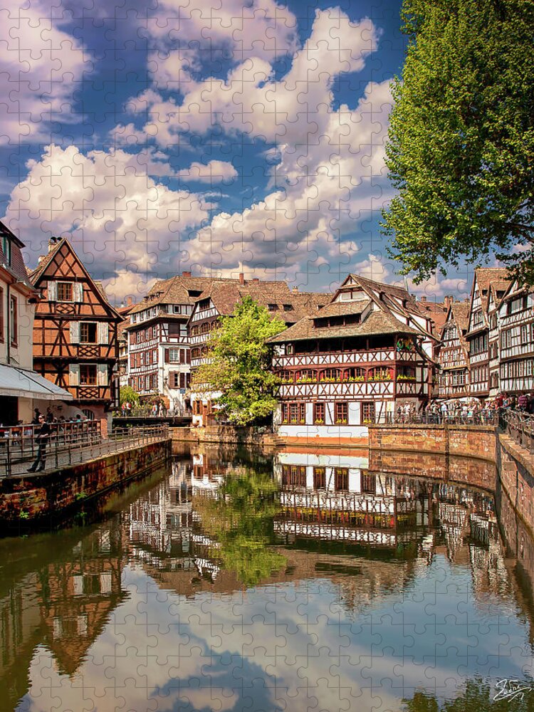 Strasbourg Jigsaw Puzzle featuring the photograph Strasbourg Center by Endre Balogh