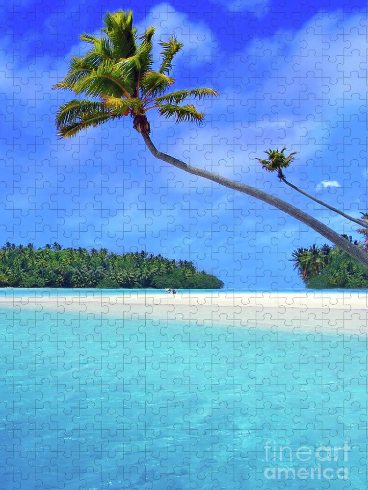 Hang Puzzle featuring the photograph Stunning Lagoon by Kwest