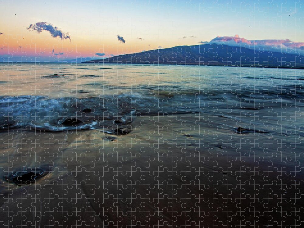 Sunrise Jigsaw Puzzle featuring the photograph Sugar Beach by Anthony Jones