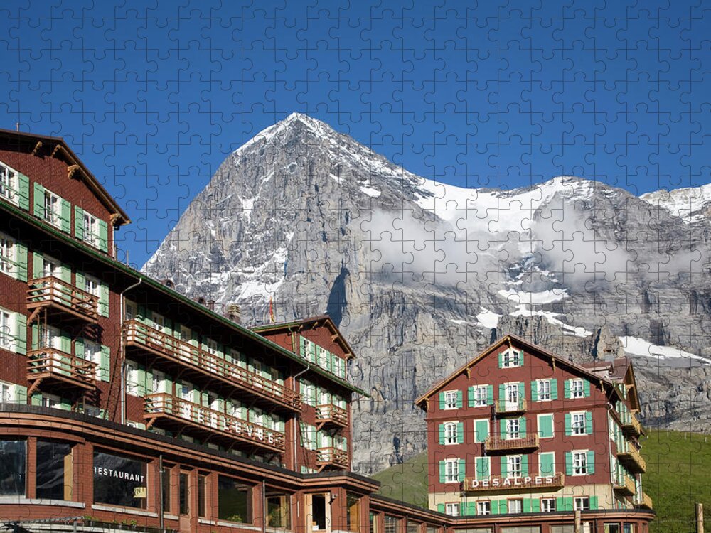 Scenics Jigsaw Puzzle featuring the photograph Switzerland, Canton Bern, Berner by Buena Vista Images