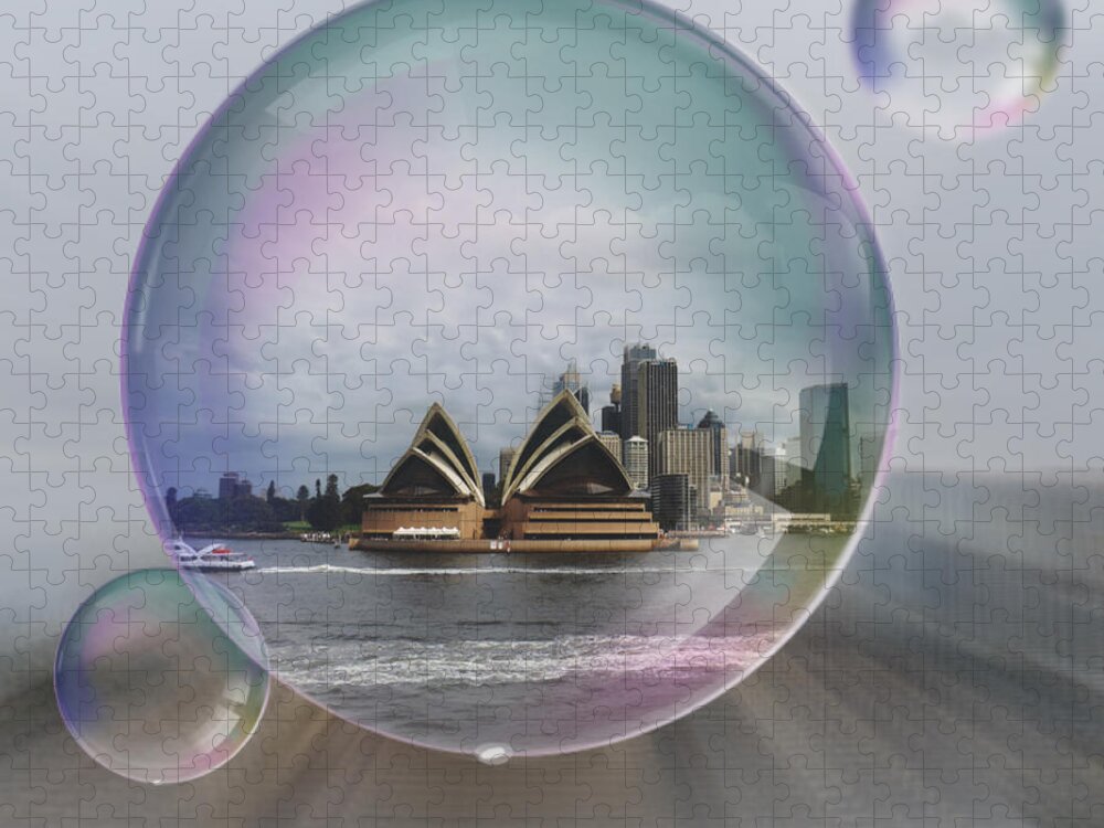 Australia Jigsaw Puzzle featuring the photograph Sydney Opera House by Richard Gehlbach