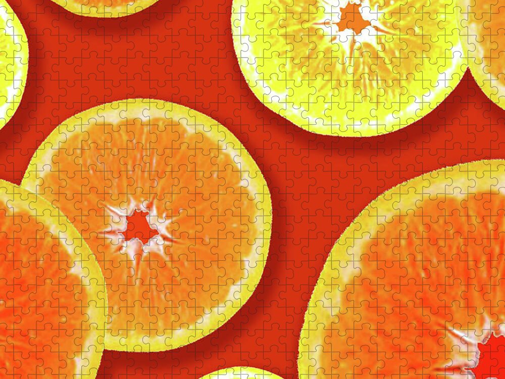 Fruit Jigsaw Puzzle featuring the photograph Tangerine Tango by Tara Hutton
