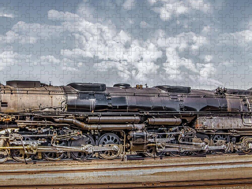 Train Jigsaw Puzzle featuring the photograph The Big Boy Resurrected by Laura Terriere