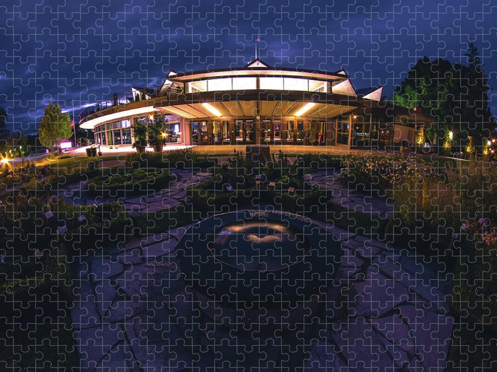 Stratford Jigsaw Puzzle featuring the photograph The Festival and Arthur Meighen Gardens by Jay Smith