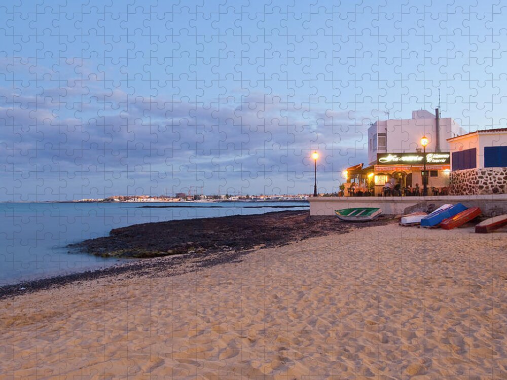 Tranquility Jigsaw Puzzle featuring the photograph The Port Of The Town by Maremagnum
