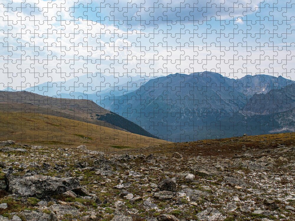 Altitude Jigsaw Puzzle featuring the photograph The Rocky Arctic by Nicole Lloyd