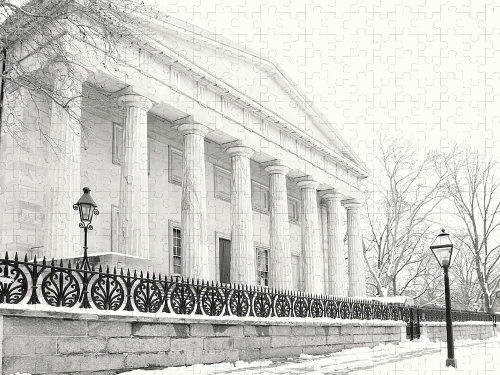 Bank Jigsaw Puzzle featuring the photograph The Second Bank by Lori Deiter