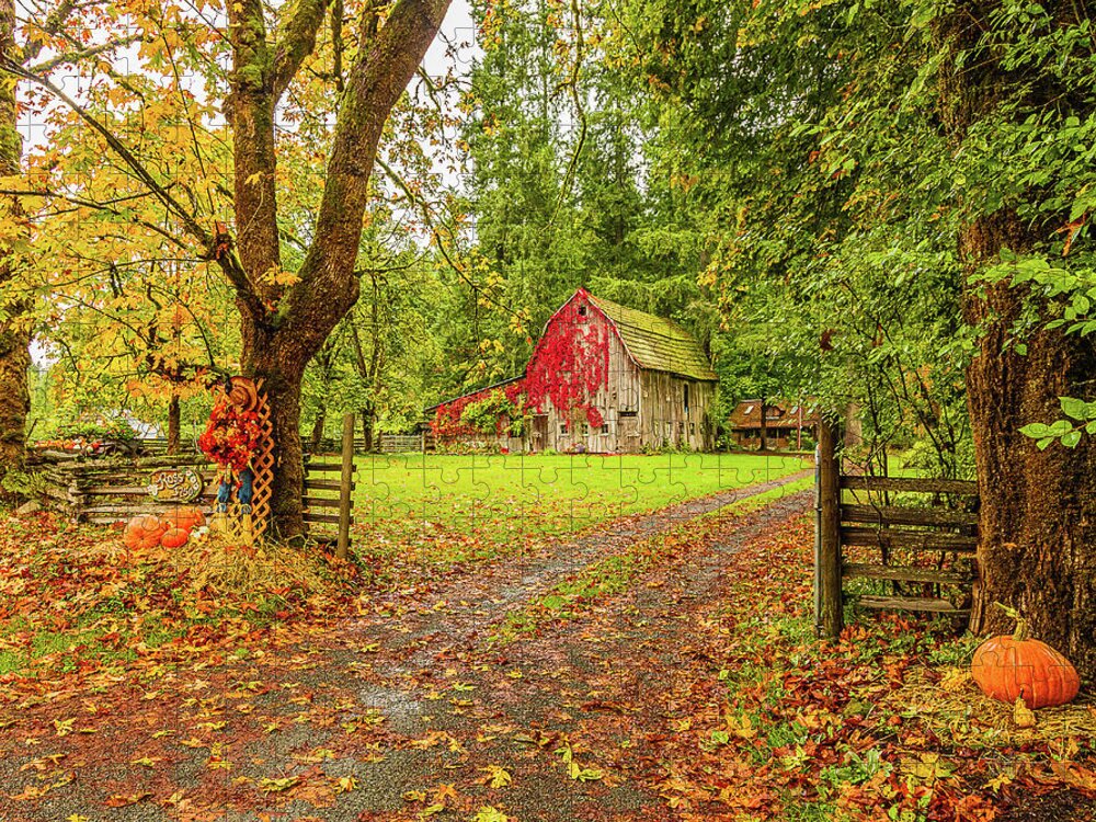 Landscapes Jigsaw Puzzle featuring the photograph Tis The Season by Claude Dalley