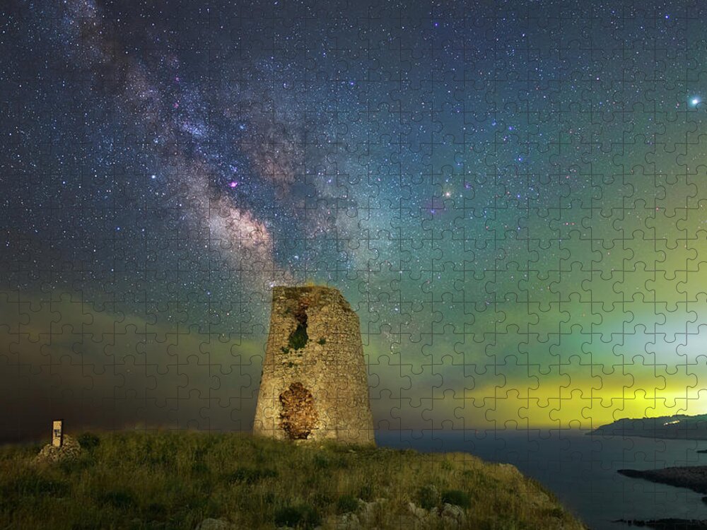 Astronomy Jigsaw Puzzle featuring the photograph Torre Emiliano by Ralf Rohner