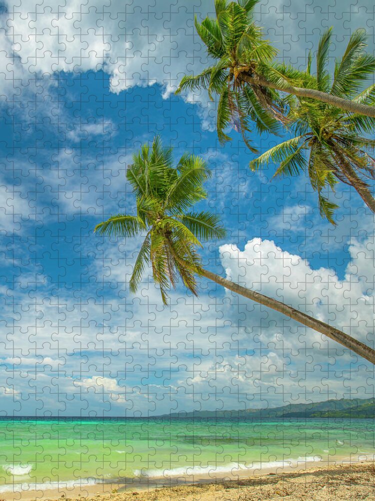 00581352 Jigsaw Puzzle featuring the photograph Tropical Beach, Siquijor Island, Philippines by Tim Fitzharris