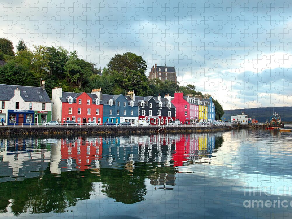 Tide Jigsaw Puzzle featuring the photograph Uk Western Scotland Isle Of Mull by Trotalo
