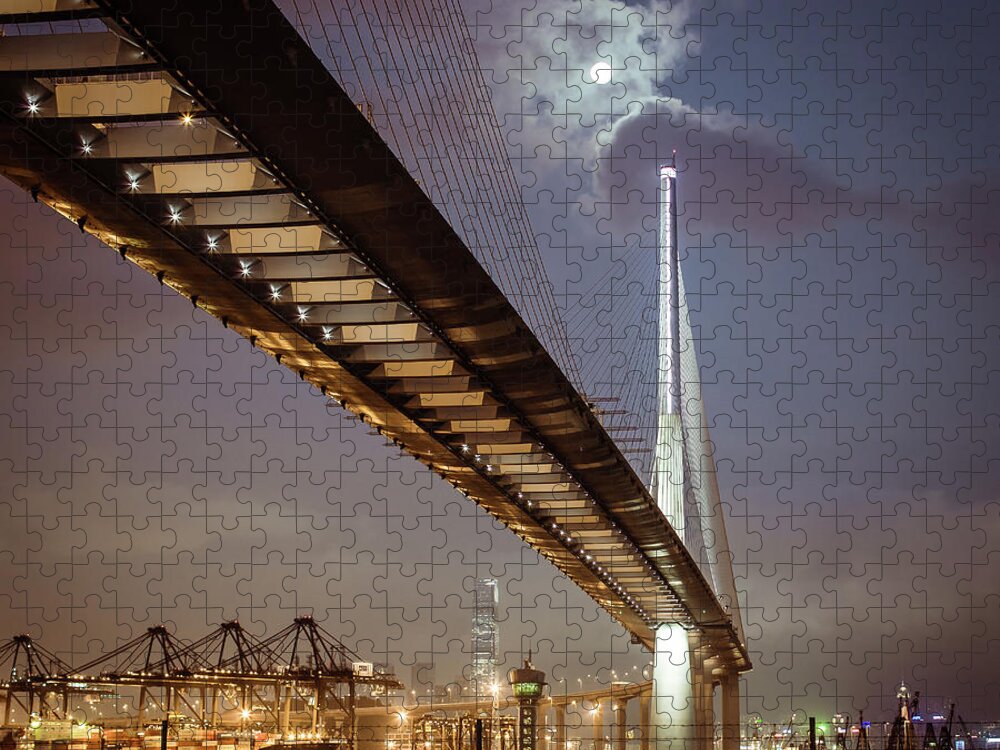 Outdoors Jigsaw Puzzle featuring the photograph Under Moonlight by Andi Andreas