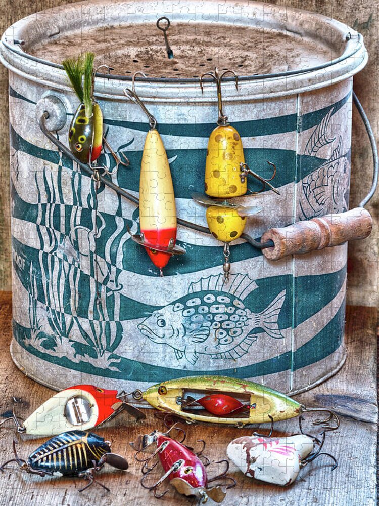 Vintage Fishing Tackle Jigsaw Puzzle