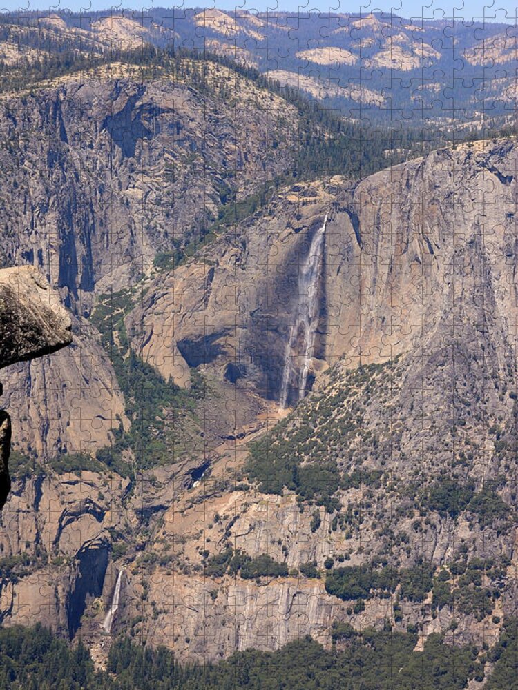 California Jigsaw Puzzle featuring the photograph Yosemite Falls by Joesboy