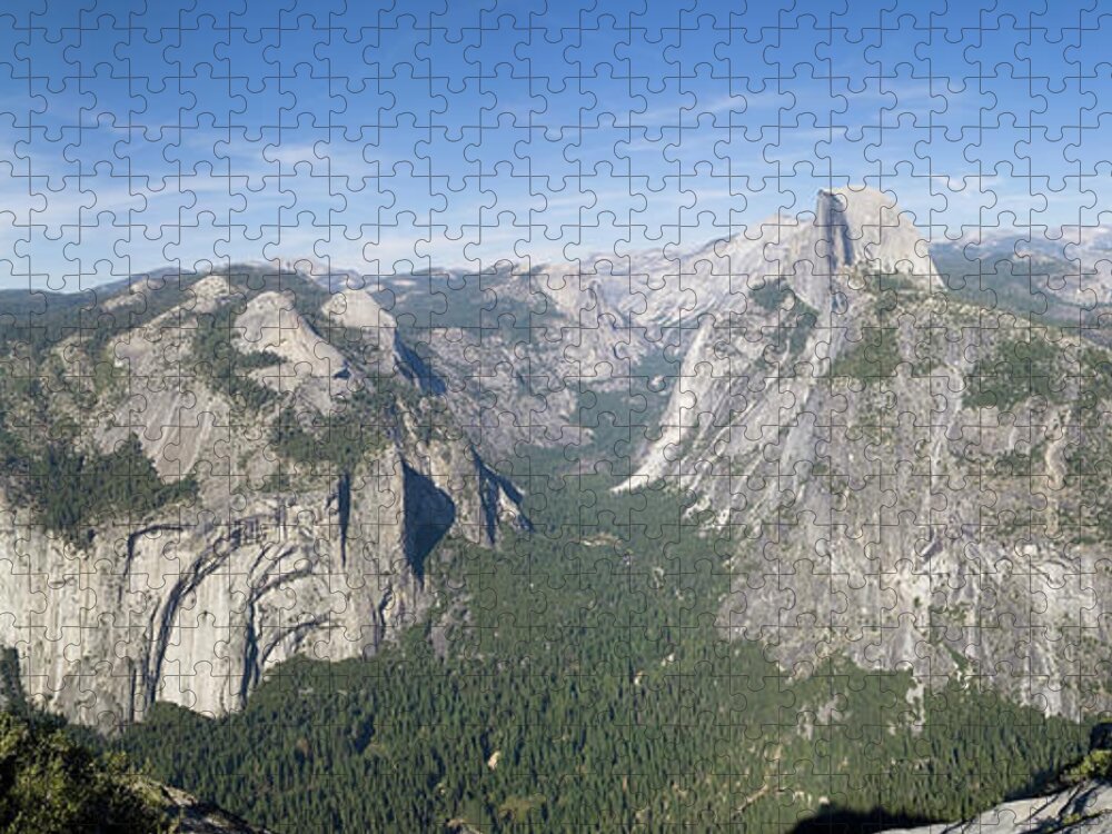 Scenics Jigsaw Puzzle featuring the photograph Yosemite Park by Jan-otto