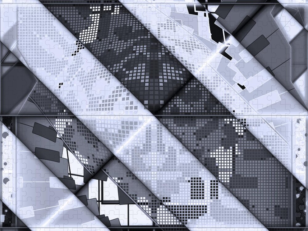 Digital Jigsaw Puzzle featuring the digital art 03.06.2022 - 04 #03062022 by Marko Sabotin