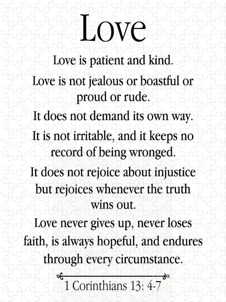 Love Quotes - Love never gives up, never loses faith, is
