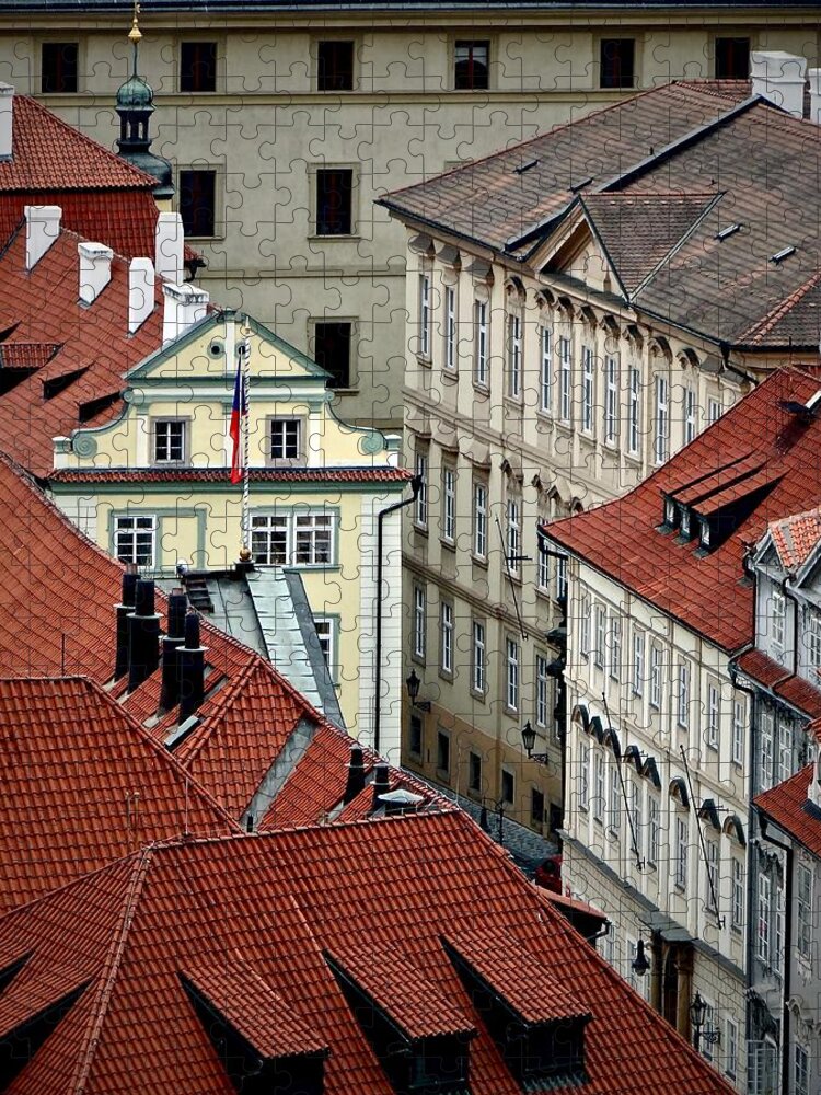 Prague Jigsaw Puzzle featuring the photograph Above And Beyond #1 by Ira Shander