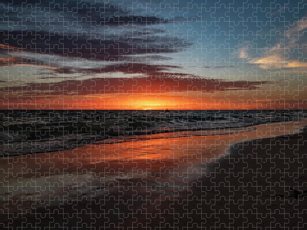 Anna Maria Island Jigsaw Puzzle featuring the photograph Anna Maria Island Sunset #2 by ARTtography by David Bruce Kawchak