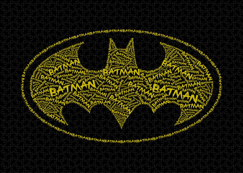 Batman Logo Jigsaw Puzzle by Fred Potter - Pixels