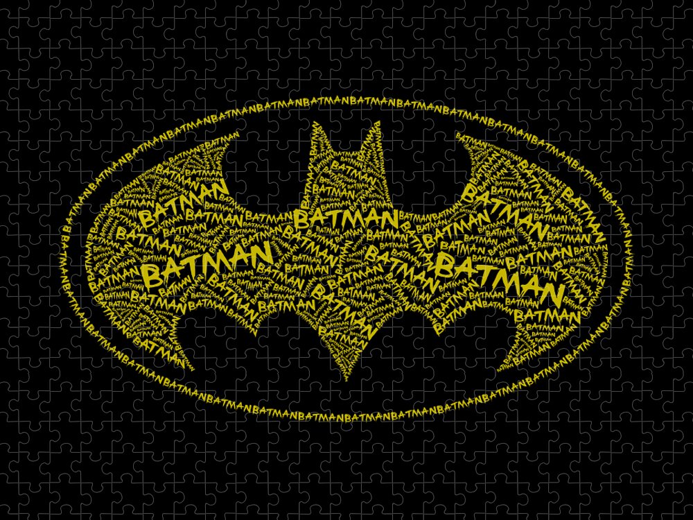 Batman Logo Jigsaw Puzzle by Fred Potter - Pixels