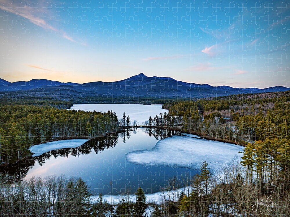 Landscape Jigsaw Puzzle featuring the photograph Chocorua #1 by John Gisis